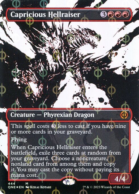 ONE: Capricious Hellraiser (Showcase) (Step-and-Compleat Foil)