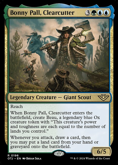 OTJ: Bonny Pall, Clearcutter