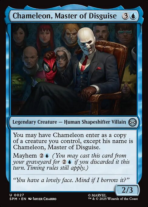 SPM: Chameleon, Master of Disguise (Foil)