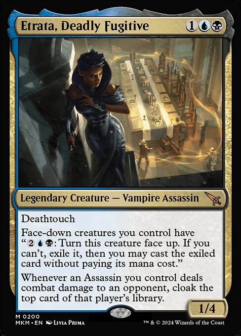 MKM: Etrata, Deadly Fugitive (Foil)