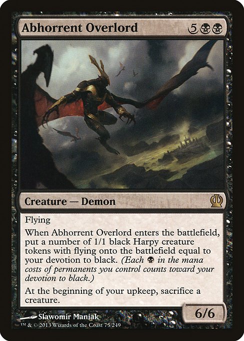 THS: Abhorrent Overlord (Foil)