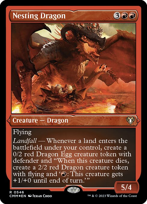 CMM: Nesting Dragon (Foil Etched)