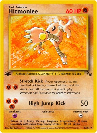 FO: Hitmonlee (22) (1st Edition)