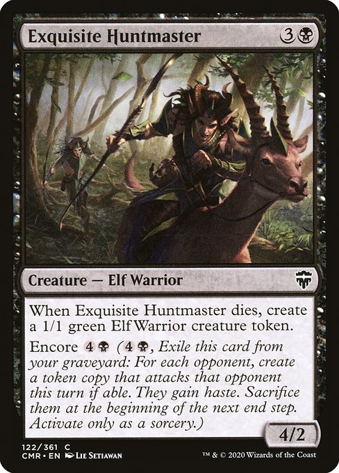 CMR: Exquisite Huntmaster (Foil)