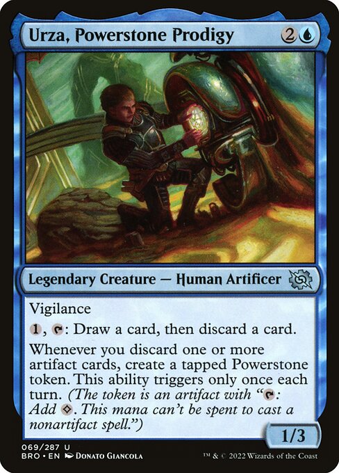 BRO: Urza, Powerstone Prodigy (Foil)