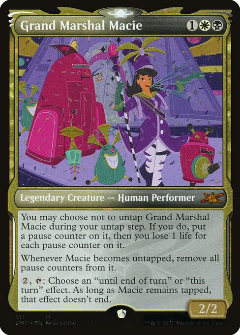UNF: Grand Marshal Macie (Showcase) (Galaxy Foil)