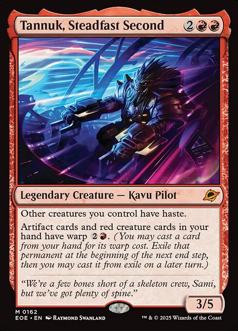 EOE: Tannuk, Steadfast Second (Foil)