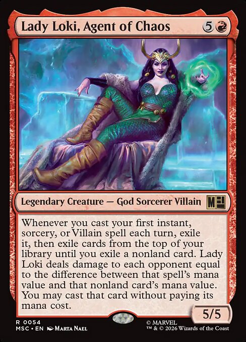 MSC: Lady Loki, Agent of Chaos