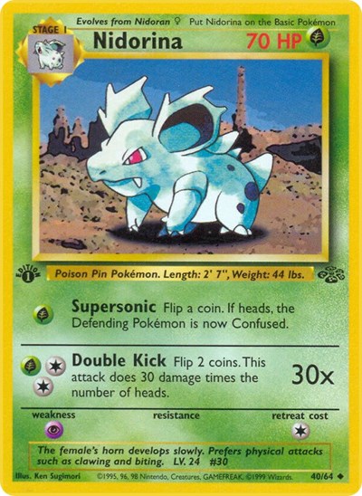 JU: Nidorina (1st Edition)
