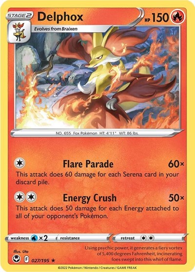 SWSH12: Delphox