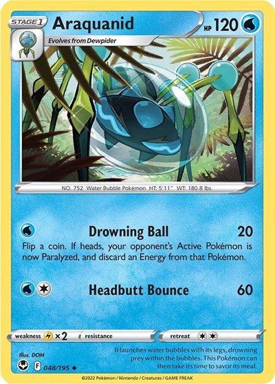 SWSH12: Araquanid (Reverse Holofoil)