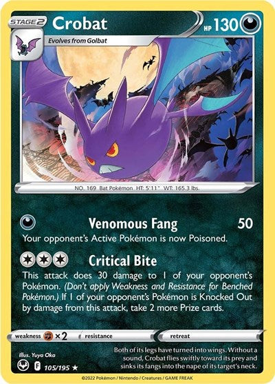 SWSH12: Crobat (Reverse Holofoil)