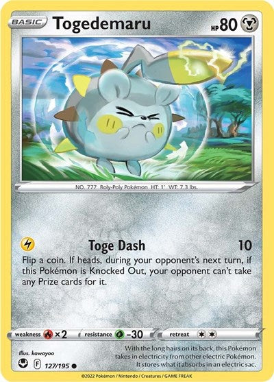 SWSH12: Togedemaru (Reverse Holofoil)