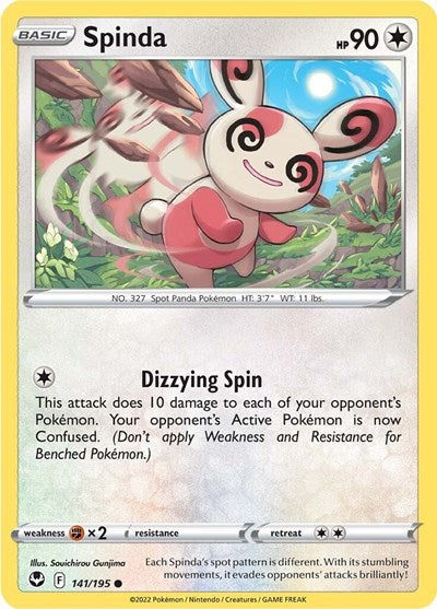 SWSH12: Spinda (Reverse Holofoil)