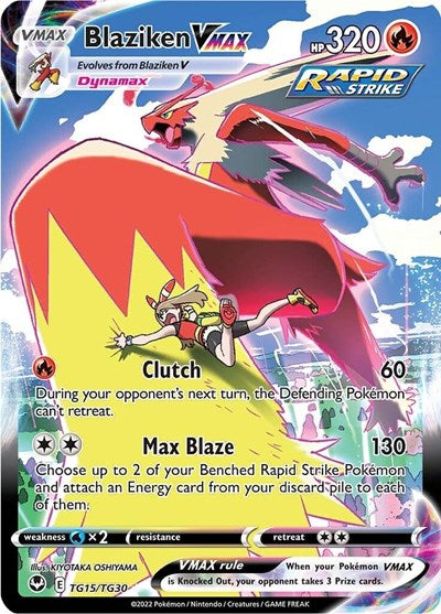 SWSH12: TG: Blaziken VMAX (Holofoil)