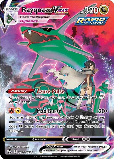 SWSH12: TG: Rayquaza VMAX (Holofoil)