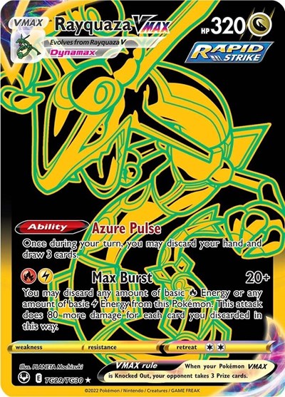 SWSH12: TG: Rayquaza VMAX (Secret) (Holofoil)