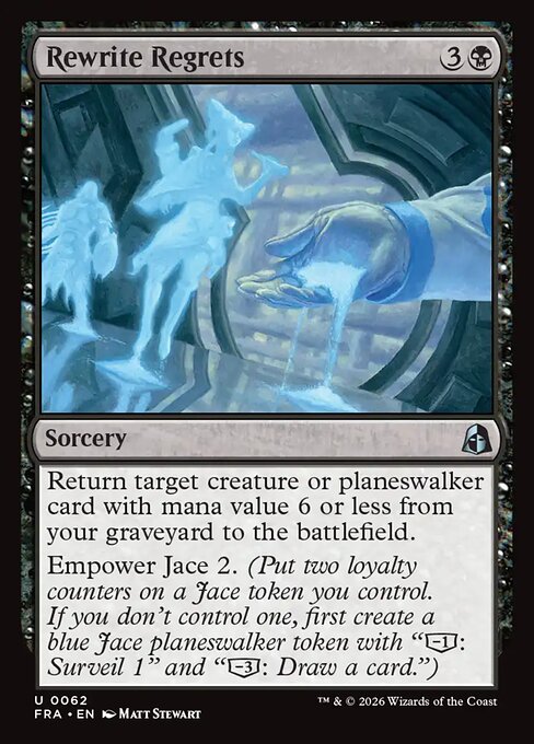 FRA: Rewrite Regrets (Foil)