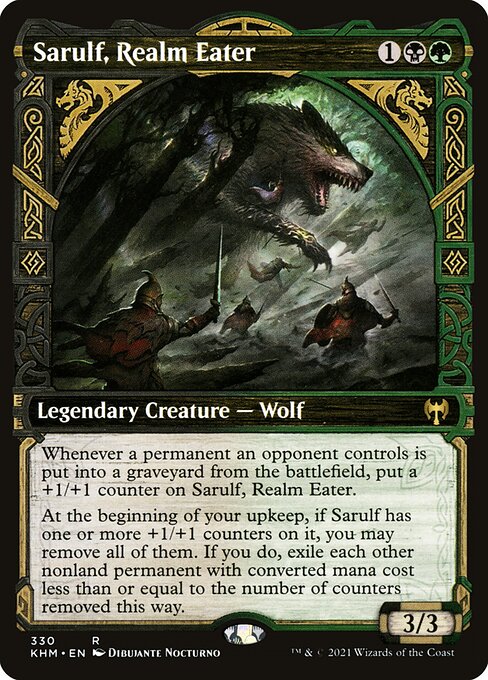 KHM: Sarulf, Realm Eater (Showcase) (Foil)