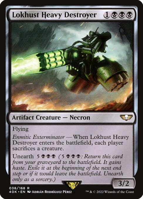 40K: Lokhust Heavy Destroyer