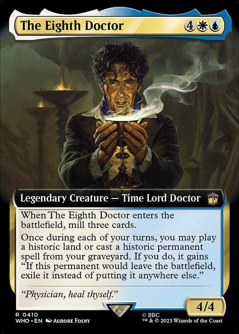 WHO: The Eighth Doctor (Extended Art) (Foil)