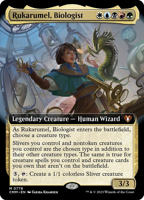 CMM: Rukarumel, Biologist (Extended Art) (Foil)