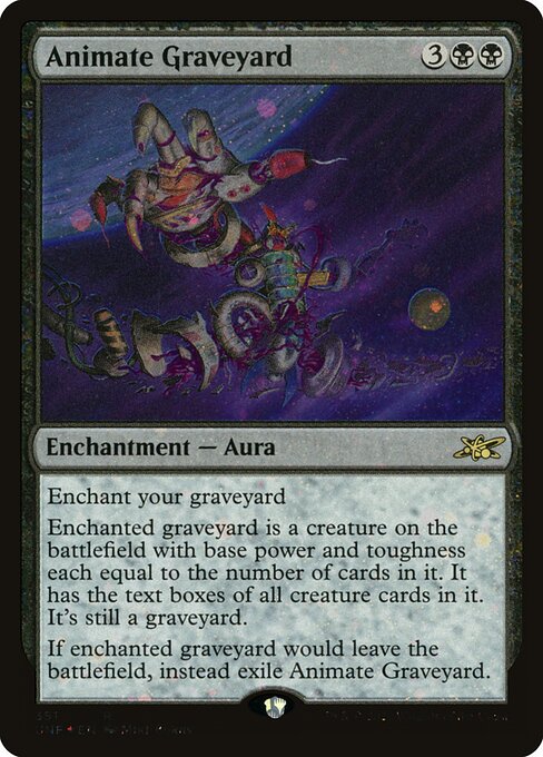 UNF: Animate Graveyard (Galaxy Foil)