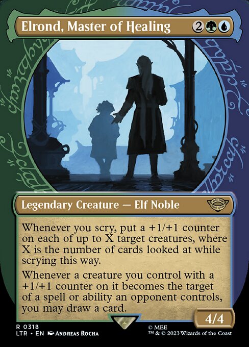 LTR: Elrond, Master of Healing (Showcase) (Foil)