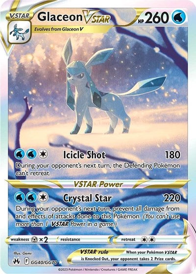 CRZ:GG: Glaceon VSTAR (Holofoil)