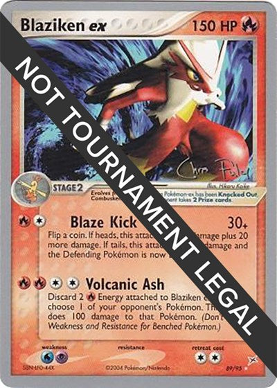 WCD: Blaziken ex - 2004 (Chris Fulop)