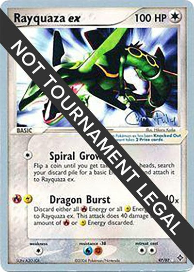WCD: Rayquaza ex - 2004 (Chris Fulop)