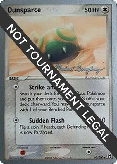 WCD: Dunsparce - 2005 (Michael Gonzalez)