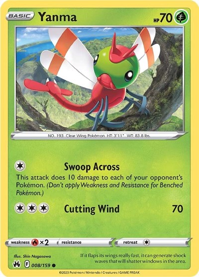 CRZ: Yanma (Reverse Holofoil)