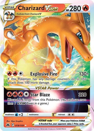 CRZ: Charizard VSTAR (Holofoil)