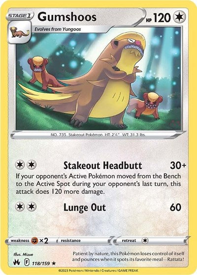 CRZ: Gumshoos (Reverse Holofoil)