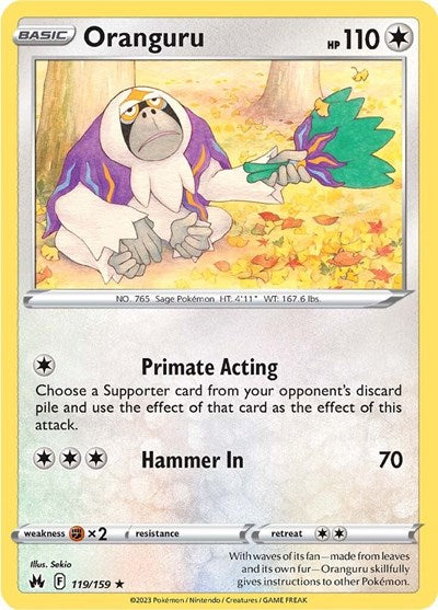 CRZ: Oranguru (Reverse Holofoil)