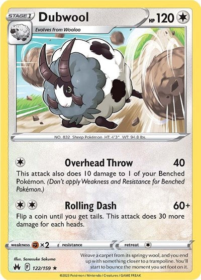 CRZ: Dubwool (Reverse Holofoil)