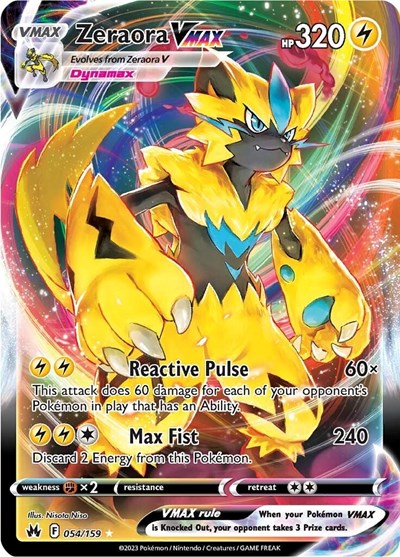 CRZ: Zeraora VMAX (Holofoil)