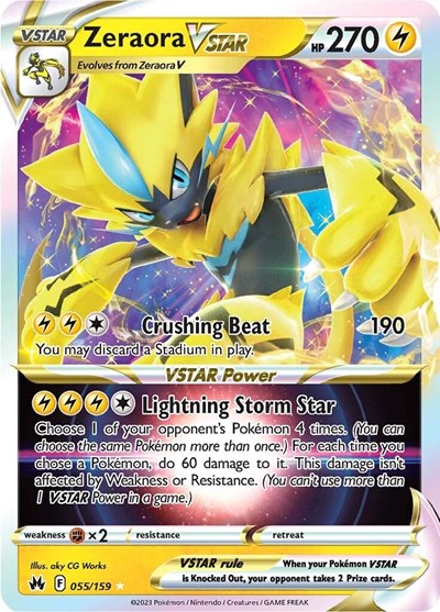 CRZ: Zeraora VSTAR (Holofoil)