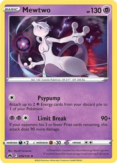 CRZ: Mewtwo (Reverse Holofoil)