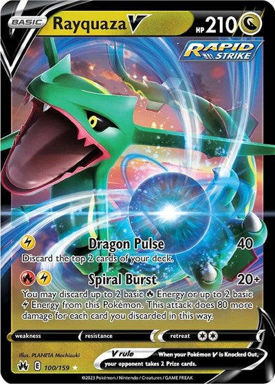 CRZ: Rayquaza V (Holofoil)