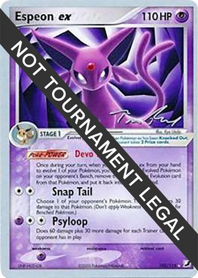 WCD: Espeon ex - 2007 (Tom Roos)
