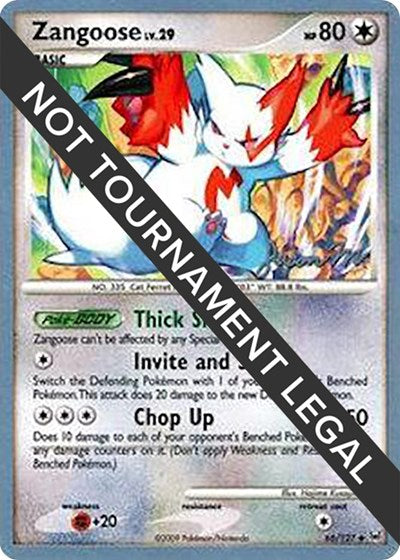 WCD: Zangoose - 2009 (Jason Martinez)