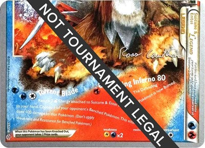 WCD: Suicune & Entei Legend LEGEND (95) - 2011 (Ross Cawthon)