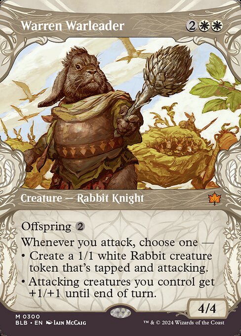BLB: Warren Warleader (Showcase) (Foil)