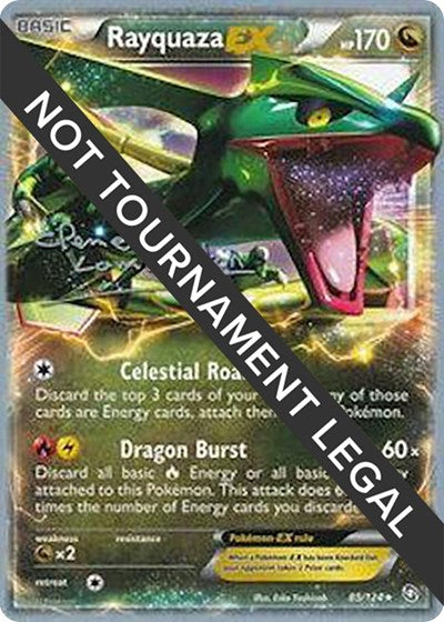 WCD: Rayquaza EX - 2013 (Clement Lamberton)