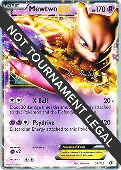 WCD: Mewtwo EX - 2015 (Jacob Van Wagner)