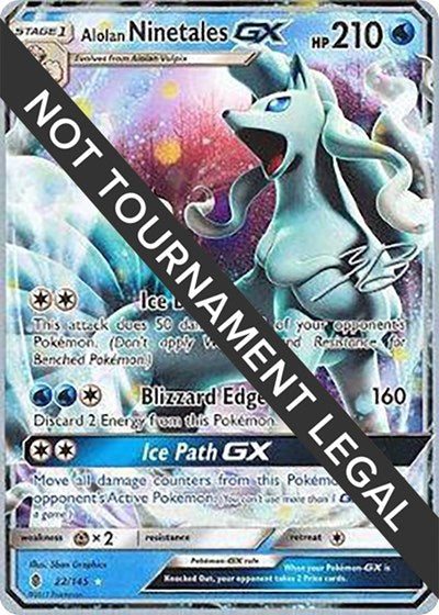 WCD: Alolan Ninetales GX - 2017 (Zachary Bokhari)