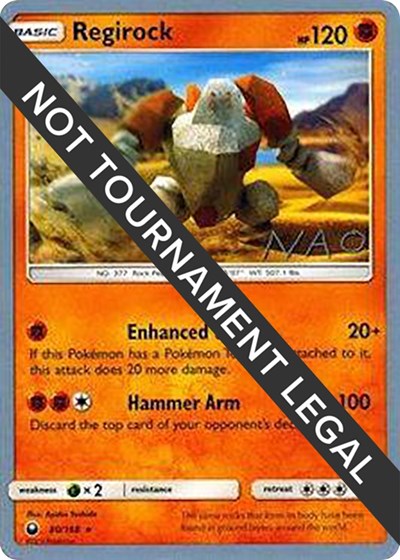 WCD: Regirock - 2018 (Naohito Inoue)
