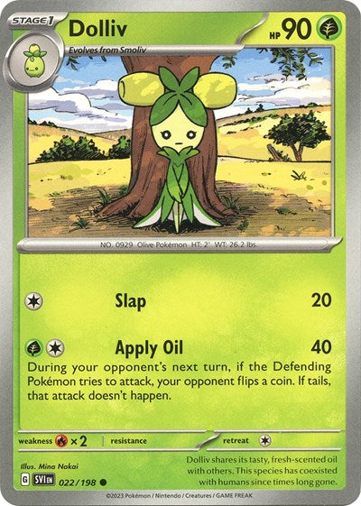 SVI: Dolliv - 022/198 (Reverse Holofoil)